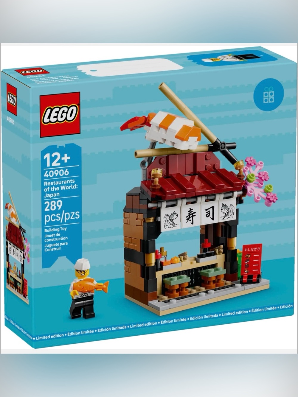 New LEGO 40906 Restaurants of the World: Japan Limited Edition Factory Sealed